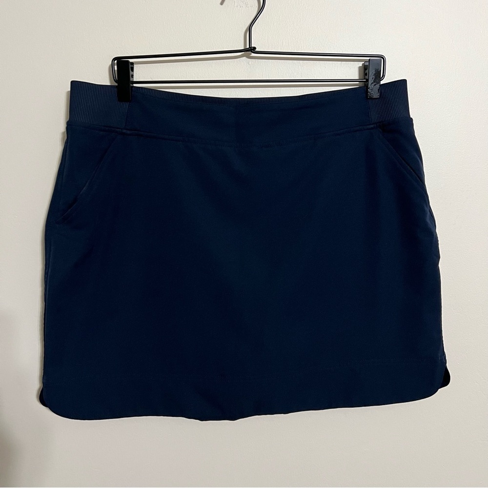32 Degrees Cool Tennis Skort Navy Blue Skirt size Large